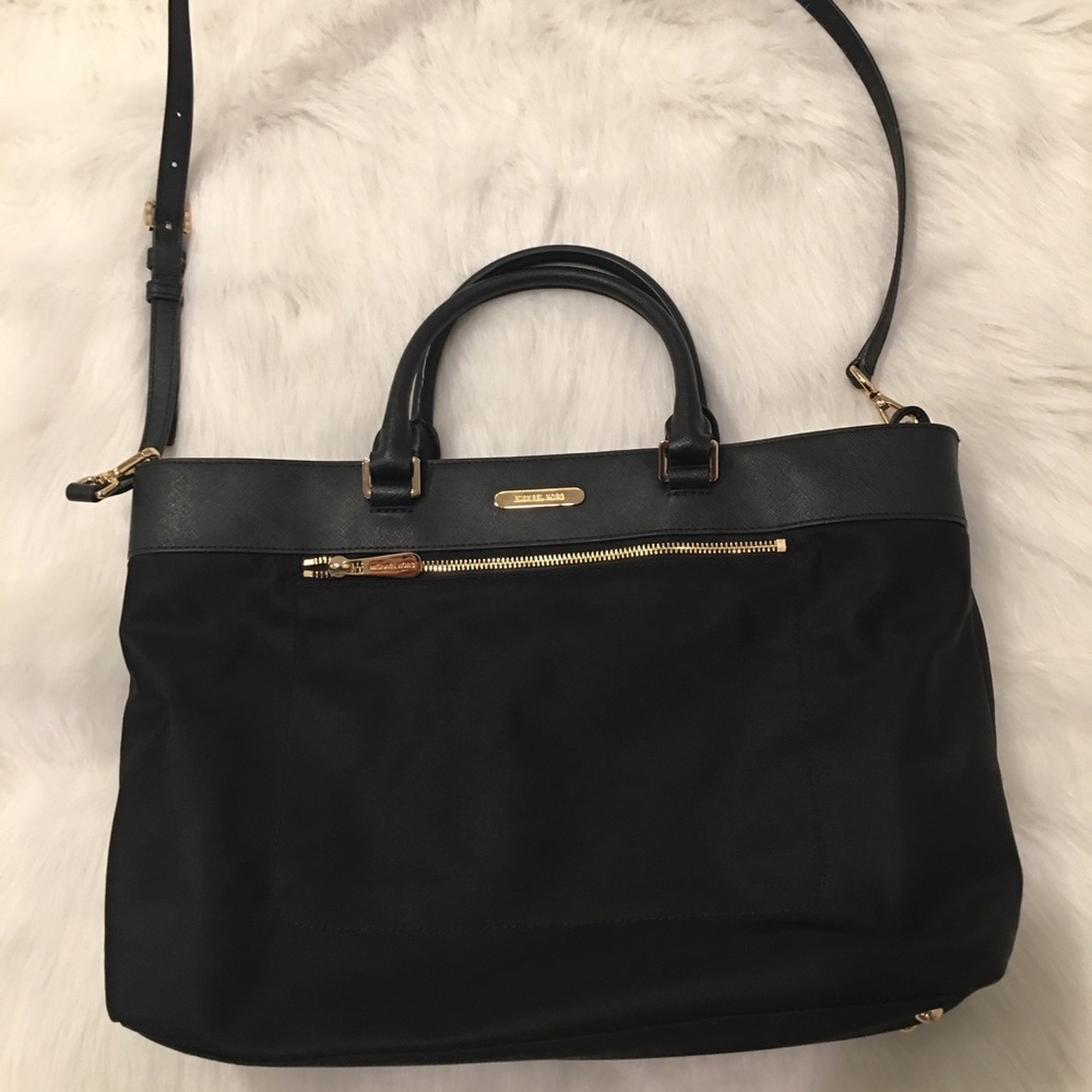 Michael Kors Black Office Tote Bag